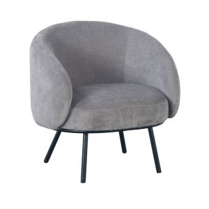 MALU ΠΟΛΥΘΡΟΝΑ ΓΚΡΙ 74x68x74cm