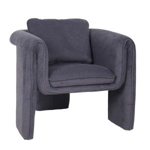 LOOP ΠΟΛΥΘΡΟΝΑ ΓΚΡΙ ΣΚΟΥΡΟ 84x75x83cm