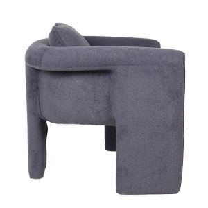 LOOP ΠΟΛΥΘΡΟΝΑ ΓΚΡΙ ΣΚΟΥΡΟ 84x75x83cm