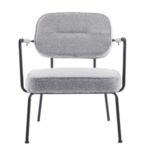 PRISLEY ΠΟΛΥΘΡΟΝΑ ΓΚΡΙ ΑΝΟΙΧΤΟ 73x66x78cm