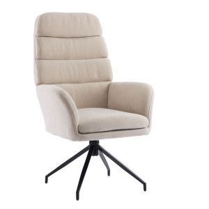 GIRAR ΠΟΛΥΘΡΟΝΑ ΠΕΡΙΣΤΡΕΦΟΜΕΝΗ BEIGE 70x69.5x113cm