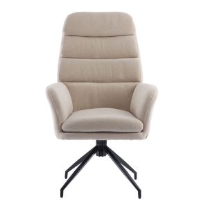 GIRAR ΠΟΛΥΘΡΟΝΑ ΠΕΡΙΣΤΡΕΦΟΜΕΝΗ BEIGE 70x69.5x113cm