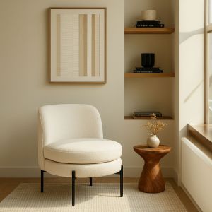 CESTA ΠΟΛΥΘΡΟΝΑ CREAM 71.5x72x71.5cm