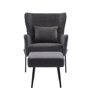 CHILLOUT ΠΟΛΥΘΡΟΝΑ ΣΚΑΜΠΩ ΣΕΤ ΓΚΡΙ ΣΚΟΥΡΟ 72x84x97cm