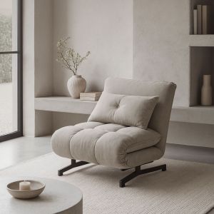TESSERA ΠΟΛΥΘΡΟΝΑ ΑΝΑΔΙΠΛΟΥΜΕΝΗ TAUPE 86x86x83cm