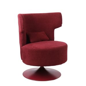 CANVAS ΠΟΛΥΘΡΟΝΑ ΠΕΡΙΣΤΡΕΦΟΜΕΝΗ BORDEAUX 72x68x86cm