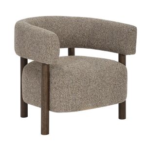 BELVEDERE ΠΟΛΥΘΡΟΝΑ ΚΑΦΕ BEIGE 73x69x70cm