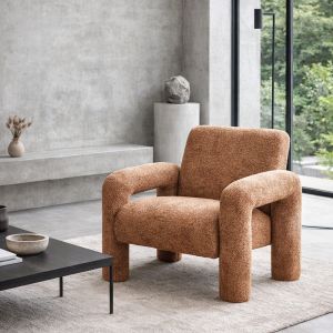 BOSSA NOVA ΠΟΛΥΘΡΟΝΑ ΣΤΑΘΕΡΟ-Η TERRACOTTA 87x71x73cm