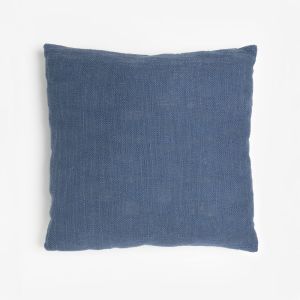 OCEAN ΔΙΑΚΟΣΜΗΤΙΚΟ ΜΑΞΙΛΑΡΙ 45x45cm ΥΦΑΣΜΑ ΜΠΛΕ
