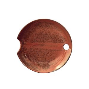 ROND ΠΙΑΤΕΛΑ ΔΙΑΚΟΣΜΗΣΗΣ 30x30x5cm ΚΕΡΑΜΙΚΟ TERRACOTTA