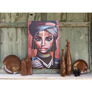 ROND ΠΙΑΤΕΛΑ ΔΙΑΚΟΣΜΗΣΗΣ 30x30x5cm ΚΕΡΑΜΙΚΟ TERRACOTTA