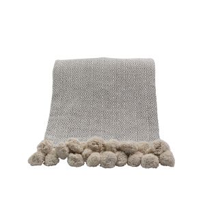 KITTEN ΡΙΧΤΑΡΙ ΔΙΑΚΟΣΜΗΤΙΚΟ 130x170cm ΒΑΜΒΑΚΙ ΓΚΡΙ ΜΠΕΖ POLYESTER