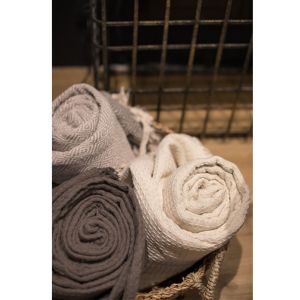 PIQUE ΡΙΧΤΑΡΙ ΔΙΑΚΟΣΜΗΤΙΚΟ 180x240cm ΒΑΜΒΑΚΙ MOCHA POLYESTER