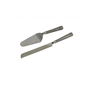 STIL SET ΣΕΡΒΙΡΙΣΜΑΤΟΣ ΓΛΥΚΟΥ 32x6x3cm ΑΤΣΑΛΙ ΑΣΗΜΙ