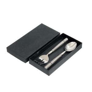 STIL SET ΣΕΡΒΙΡΙΣΜΑΤΟΣ ΣΑΛΑΤΑΣ 29x6x2cm ΑΤΣΑΛΙ ΑΣΗΜΙ