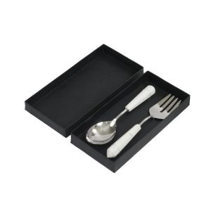 MARMO SET ΣΕΡΒΙΡΙΣΜΑΤΟΣ ΣΑΛΑΤΑΣ 28x7x3cm ΑΤΣΑΛΙ ΛΕΥΚΟ ΜΑΡΜΑΡΟ