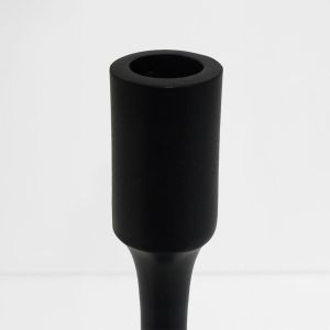 NIO ΚΗΡΟΠΗΓΙΟ 13x13x39cm ΑΛΟΥΜΙΝΙΟ ΜΑΥΡΟ