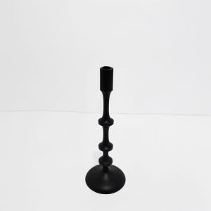 NIO ΚΗΡΟΠΗΓΙΟ 13x13x34cm ΑΛΟΥΜΙΝΙΟ ΜΑΥΡΟ