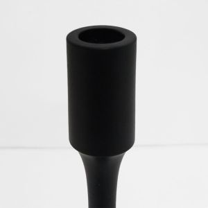 NIO ΚΗΡΟΠΗΓΙΟ 13x13x34cm ΑΛΟΥΜΙΝΙΟ ΜΑΥΡΟ