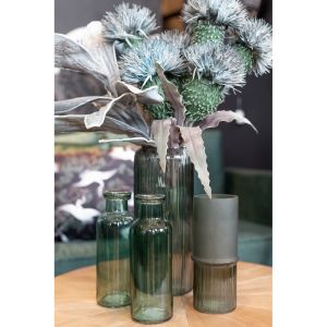 JARDIN ΜΠΟΥΚΑΛΑ 9x9x26cm ΓΥΑΛΙ ΠΡΑΣΙΝΟ