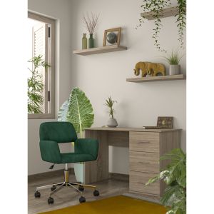 JARDIN ΜΠΟΥΚΑΛΑ 9x9x26cm ΓΥΑΛΙ ΚΙΤΡΙΝΟ