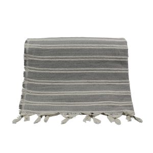 AMMOS 1 ΡΙΧΤΑΡΙ ΔΙΑΚΟΣΜΗΤΙΚΟ 150x210cm ΒΑΜΒΑΚΙ ΜΠΕΖ