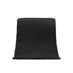 MAROKO ΡΙΧΤΑΡΙ ΔΙΑΚΟΣΜΗΤΙΚΟ 130x170cm ΒΑΜΒΑΚΙ ΓΚΡΙ ΣΚΟΥΡΟ