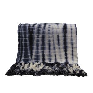 AGADIR ΡΙΧΤΑΡΙ ΔΙΑΚΟΣΜΗΤΙΚΟ 150x230cm ΒΑΜΒΑΚΙ ΜΠΛΕ ΛΕΥΚΟ