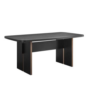 DARK ΤΡΑΠΕΖΙ ΜΑΥΡΟ OAK 180x95x75cm