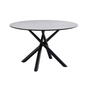 VOTSALO ΤΡΑΠΕΖΙ STONE ΓΚΡΙ 120x120x75cm