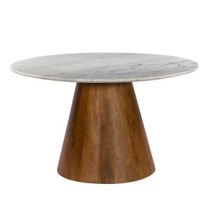 CESARE ΤΡΑΠΕΖΙ ΛΕΥΚΟ 130x130x77cm