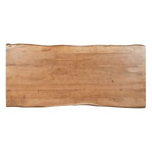 MINGLE ΤΡΑΠΕΖΙ ΚΑΡΥΔΙ ΜΑΥΡΟ 180x80x76cm