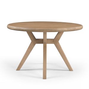 PARADIS ΤΡΑΠΕΖΙ ΡΟΤΟΝΤΑ ΚΑΡΥΔΙ ΑΝΟΙΧΤΟ 120x120x76cm