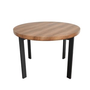 BOBBA ΤΡΑΠΕΖΙ ΡΟΤΟΝΤΑ SONOMA 110x110x75cm