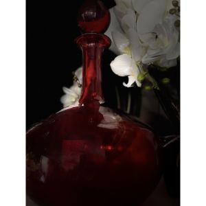 GABAIL ΜΠΟΤΙΛΙΑ ΜΕ ΚΑΠΑΚΙ 27x27x33cm ΓΥΑΛΙ ΠΟΡΤΟΚΑΛΙ