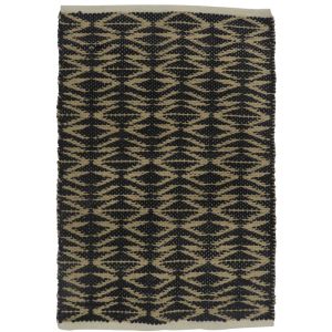 AFRICA ΧΑΛΑΚΙ 60x90cm ΓΙΟΥΤΑ ΜΑΥΡΟ ΜΠΕΖ ΒΑΜΒΑΚΙ