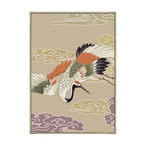 CRANES IN COLOR ΠΙΝΑΚΑΣ ΔΙΑΚΟΣΜΗΣΗΣ 70x100x5cm ΚΑΜΒΑΣ ΠΟΛΥΧΡΩΜΟ ΞΥΛΟ