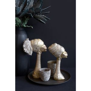 ABENI 4 ΔΙΑΚΟΣΜΗΤΙΚΗ ΦΙΓΟΥΡΑ 19x8x33cm POLYRESIN ΧΡΥΣΟ