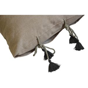 SABLE 10 ΔΙΑΚΟΣΜΗΤΙΚΟ ΜΑΞΙΛΑΡΙ 45x45cm ΒΑΜΒΑΚΙ ΜΠΕΖ