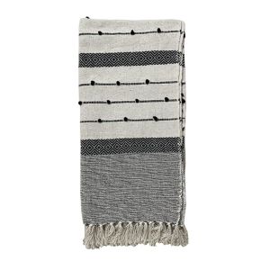 SAND ΡΙΧΤΑΡΙ ΔΙΑΚΟΣΜΗΤΙΚΟ 125x150cm ΒΑΜΒΑΚΙ ΛΕΥΚΟ ΜΑΥΡΟ