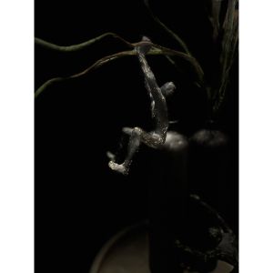 CLIMBER ΔΙΑΚΟΣΜΗΤΙΚΟ ΤΟΙΧΟΥ 13x9x23cm POLYRESIN ΜΑΥΡΟ ΧΡΥΣΟ