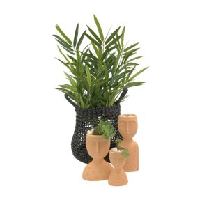 SKEPTICAL 1 ΚΑΣΠΩ 11x9x26cm POLYRESIN TERRACOTTA