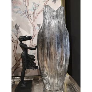 BAJAN ΒΑΖΟ 20x14x46cm ΑΛΟΥΜΙΝΙΟ ΑΣΗΜΙ ΑΝΤΙΚΕ