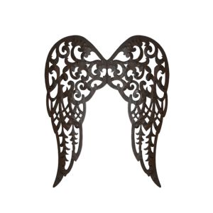 BROADWAY ΔΙΑΚΟΣΜΗΤΙΚΟ ΤΟΙΧΟΥ 45x1x55cm ΜΕΤΑΛΛΟ ΜΑΥΡΟ