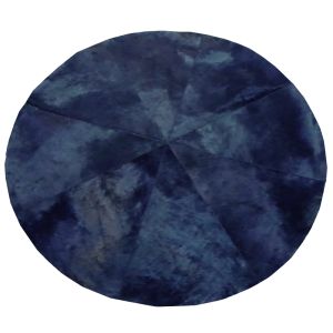 SLICE ΧΑΛΙ ΣΑΛΟΝΙΟΥ 180x180cm ΔΕΡΜΑ ΜΑΥΡΟ