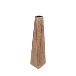 TRIGONAL ΚΗΡΟΠΗΓΙΟ 7x7x25cm ΞΥΛΟ ΦΥΣΙΚΟ