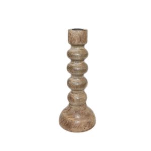 BOLH ΚΗΡΟΠΗΓΙΟ 13x13x30cm ΞΥΛΟ ΦΥΣΙΚΟ