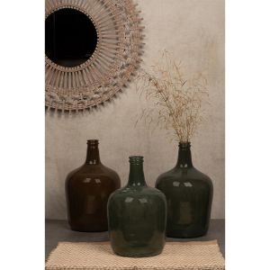 RIPE OLIVE ΜΠΟΥΚΑΛΑ 25x25x40cm ΑΝΑΚΥΚΛΩΜΕΝΟ ΓΥΑΛΙ ΛΑΔΙ