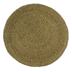 NEREA ΧΑΛΙ ΣΑΛΟΝΙΟΥ 150x150cm SEAGRASS ΦΥΣΙΚΟ