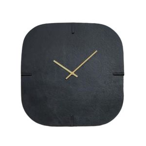 SIMPLE ΡΟΛΟΪ ΤΟΙΧΟΥ 50x50x1cm ΑΛΟΥΜΙΝΙΟ ΜΑΥΡΟ